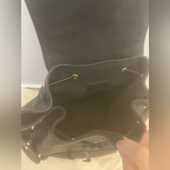 Louis Vuitton Montsouris Backpack PM Black Leather - Picture 4 of 4